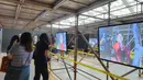 Pengunjung juga dapat melihat replika backstage dalam konser Follow. Di balik panggung yang indah dan di balik sorotan tajam panggung, tersembunyi perjuangan dan usaha tersembunyi Seventeen. (Foto: Zulfa Ayu S/ Liputan6.com)