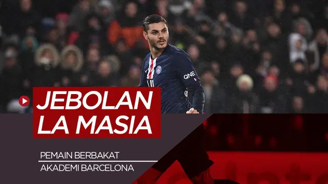 Berita motion grafis 5 pemain berbakat La Masia yang bermain diluar Barcelona.