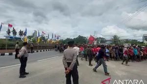 400 Aparat Disebar Kawal Aksi KNPB di Timika, Ini Tuntutan Massa