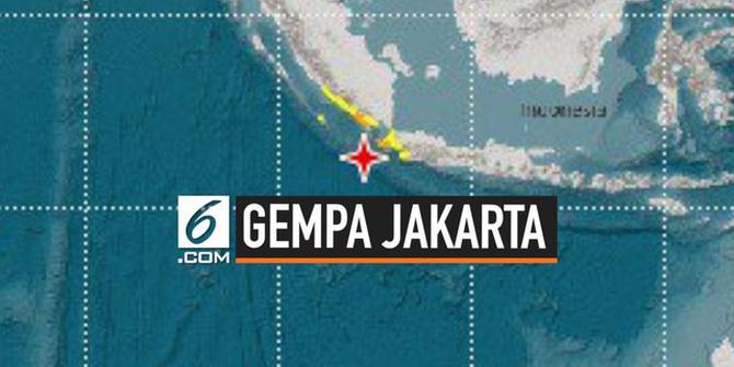 VIDEO: Gempa Magnitudo 7,4 Berpusat di Banten