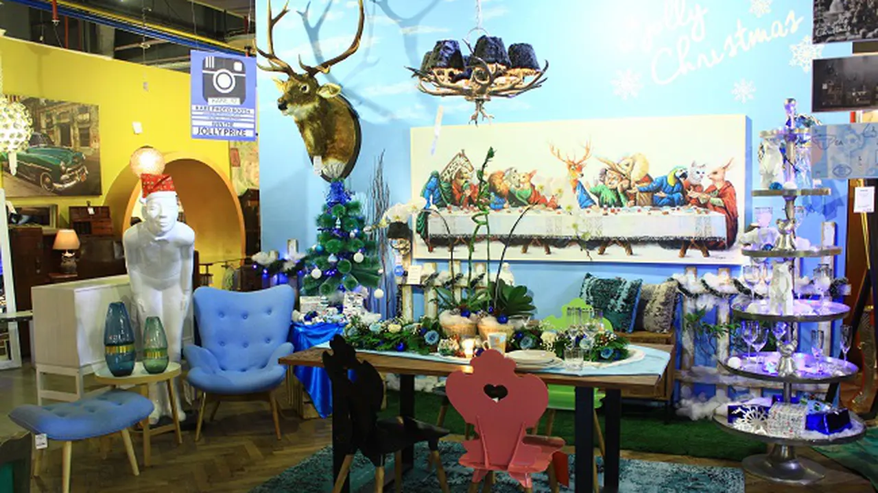 KARE Jolly Christmas 2015 dengan tema "Blue Snow" 