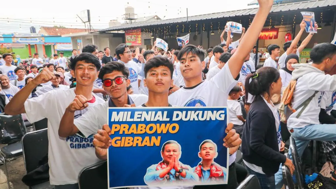 Deklarasi Milenial Creative Bandung Dukung Prabowo-Gibran, Rabu (01/11) (Istimewa)