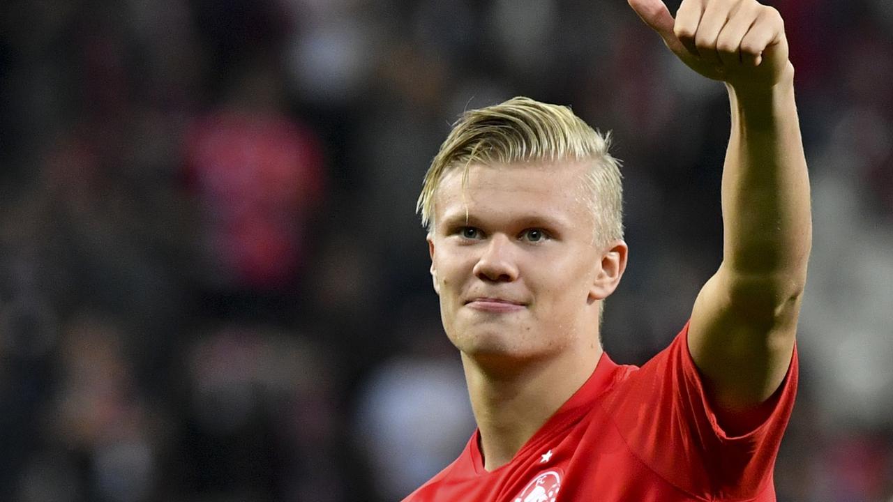 Aksi Erling Haaland, Remaja 19 Tahun yang Hattrick di Liga Champions