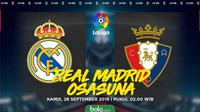 La Liga - Real Madrid Vs Osasuna (Bola.com/Adreanus Titus)