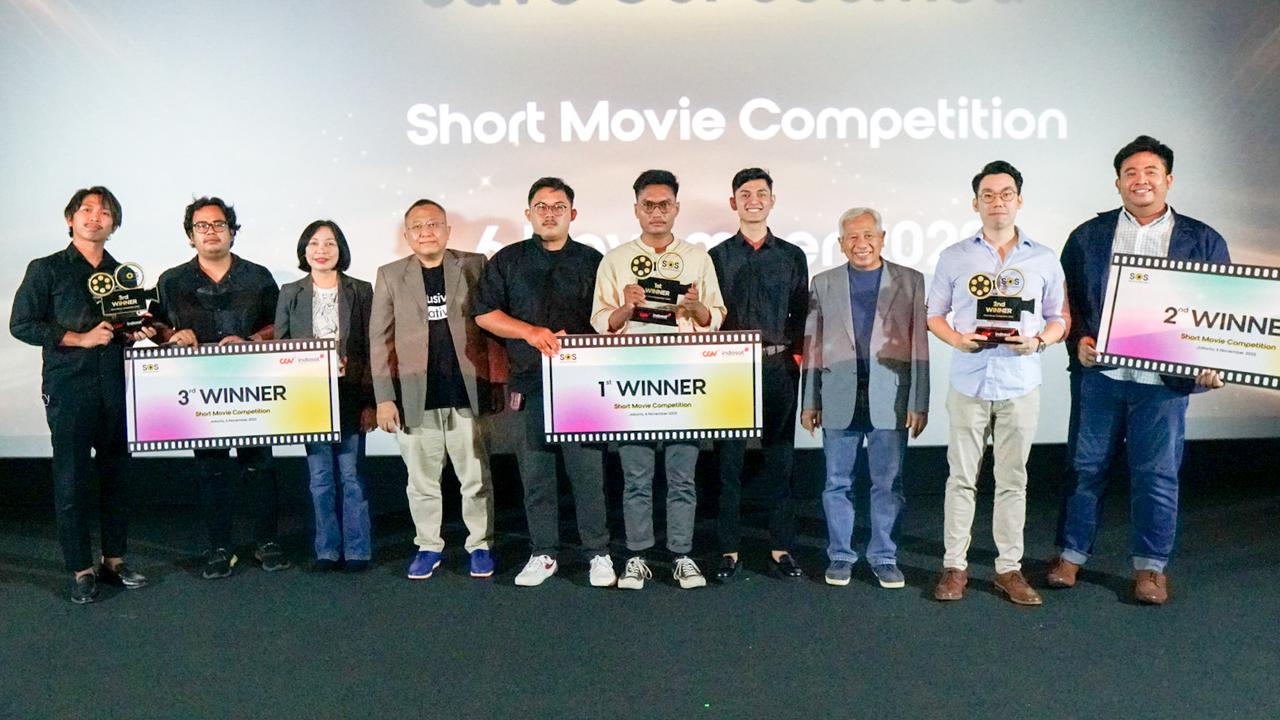 Pengumuman pemenang kompetisi film pendek yang mengkampanyekan bahaya flex culture di media sosial.