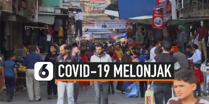 VIDEO: Gelombang Covid-19 Melonjak di Gaza