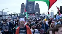 Aksi Bela Palestina di Jembatan Sydney, 90 Ribu Orang Turun ke Jalan