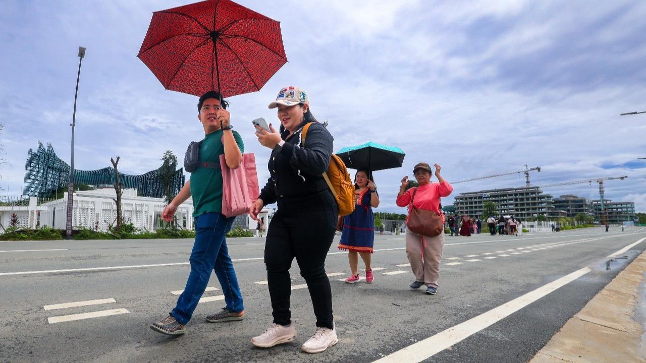 Puluhan ribu warga kunjungi IKN Nusantara saat libur Lebaran