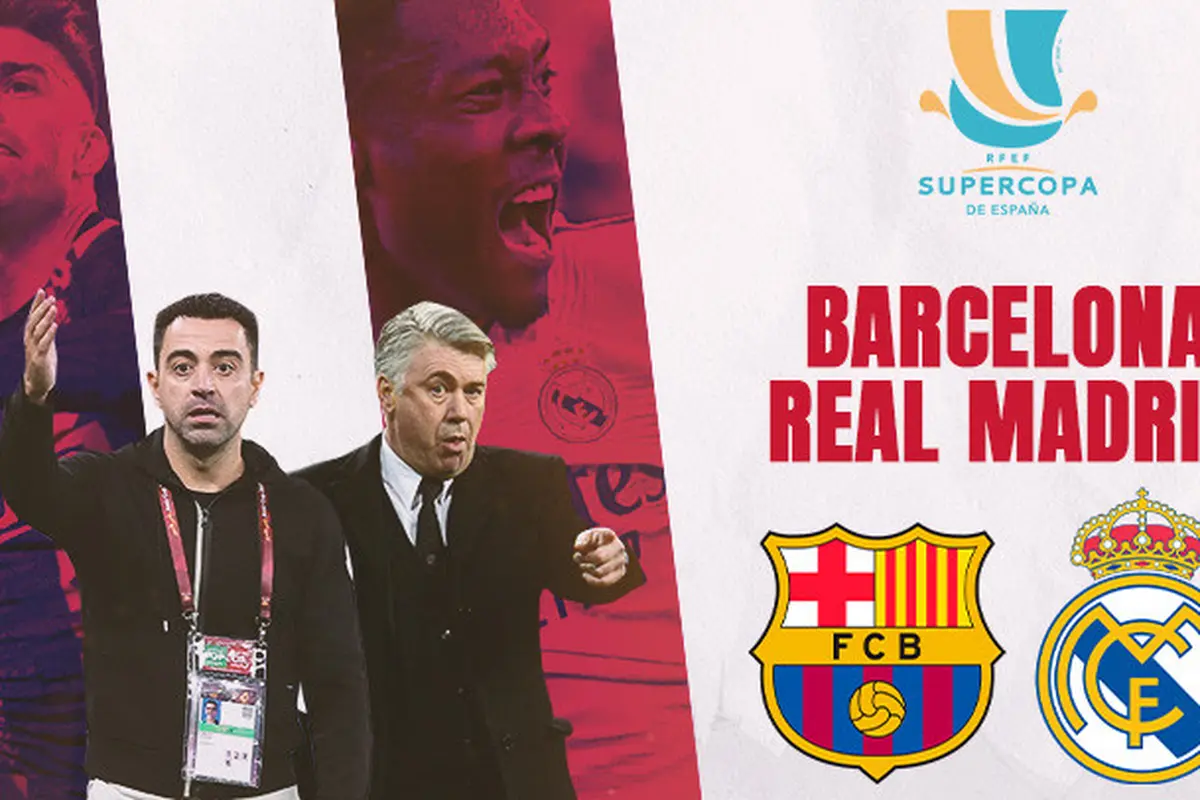 Piala Super Spanyol - Barcelona Vs Real Madrid