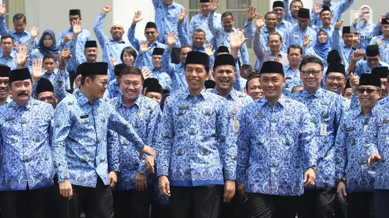Jokowi Buka Rakernas Korpri
