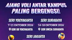 MOJI Hadirkan Liga Voli Mahasiswa 2026, Panggung Baru Talenta Voli Kampus