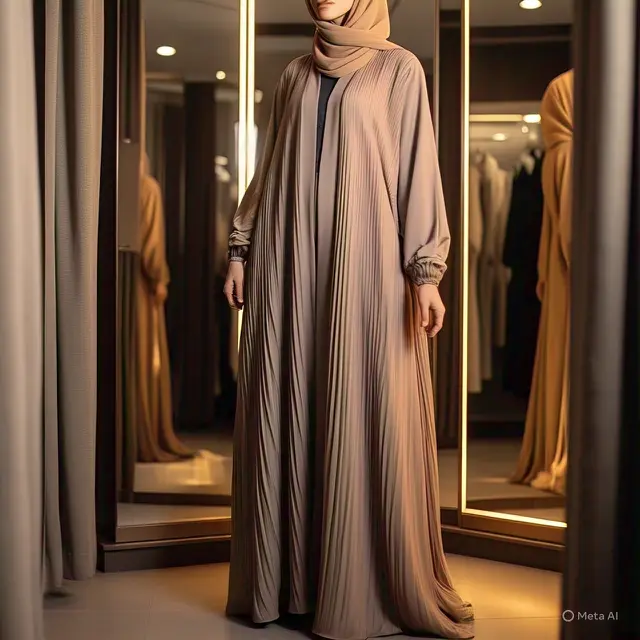 5. Abaya Pleats Modern