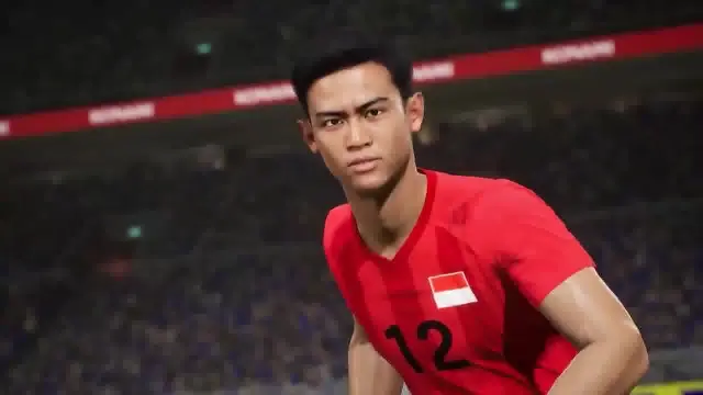 Pratama Arhan di game eFootball