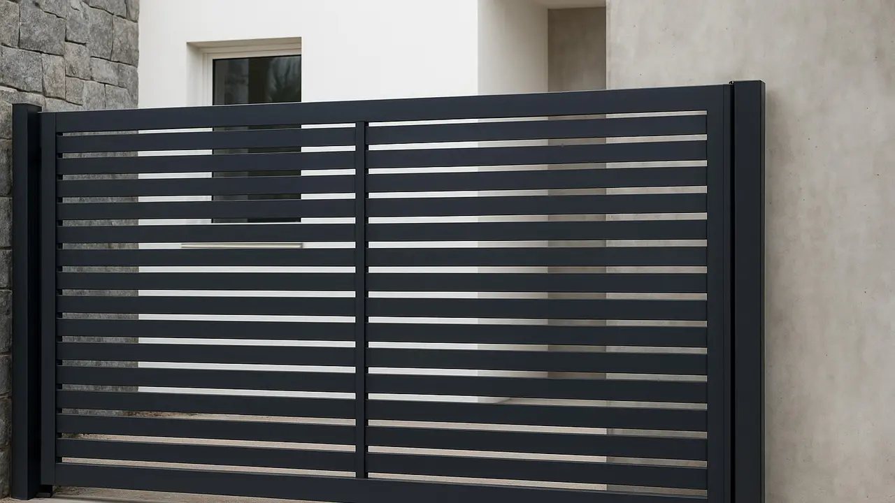 Model Pintu Gerbang Dorong Minimalis (Foto: ChatGPT)