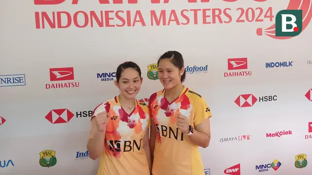 Lanny Tria Mayasari/Ribka Sugiarto di Indonesia Masters 2024.