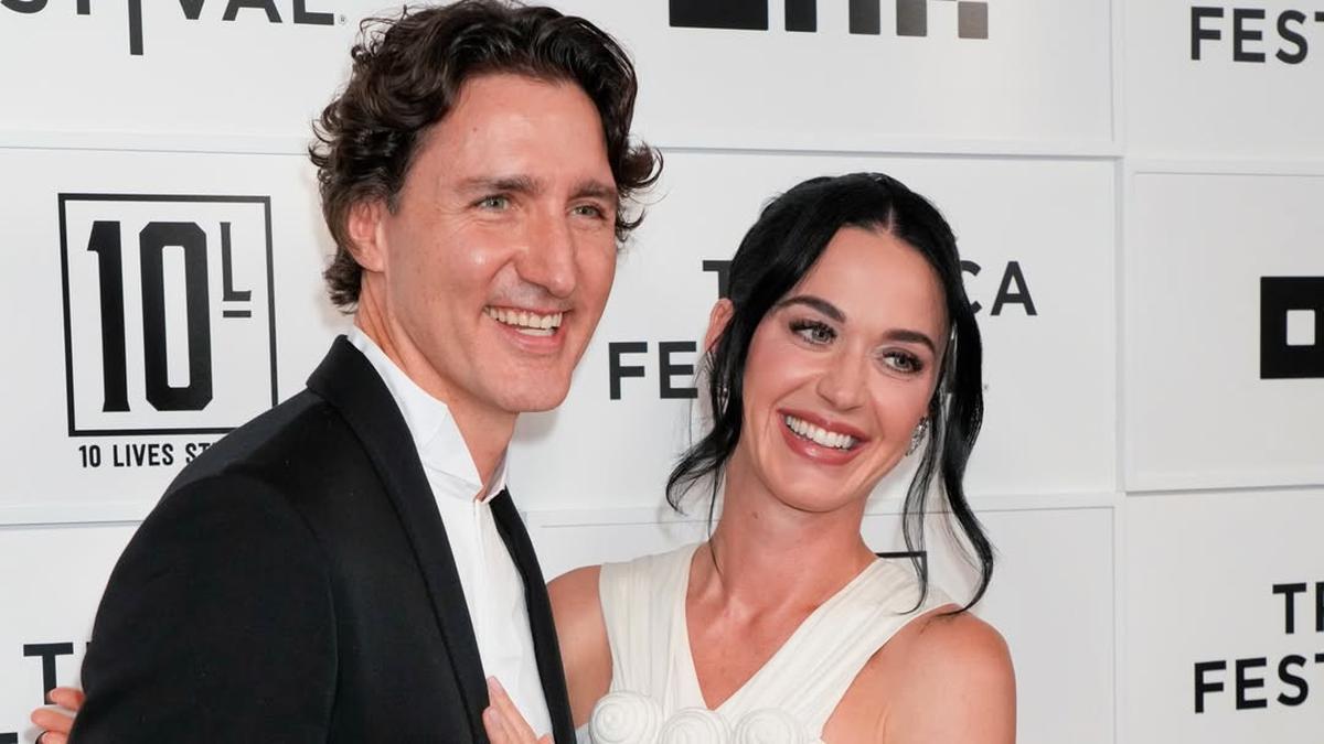 Debud di Red Carpet, Katy Perry Tampil Anggun dengan Gaun Putih Bersama Justin Trudeau