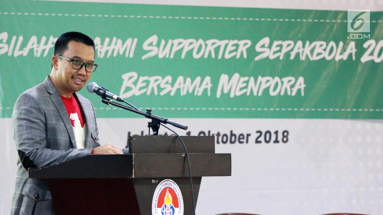 Bersama PSSI, Menpora Bahas Perdamaian Suporter Sepak Bola Indonesia