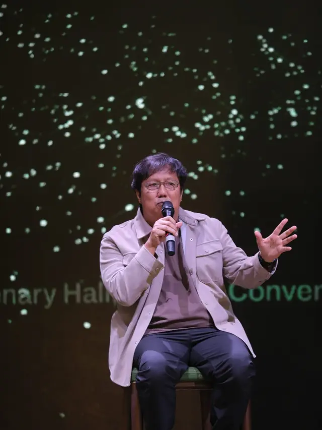Erwin Gutawa. (M Altaf Jauhar/ LIputan6.com)