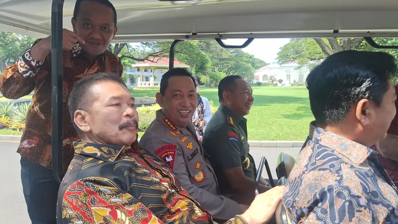Kapolri Jenderal Listyo Sigit Prabowo dan Jaksa Agung ST Burhanuddin.