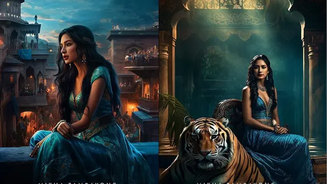 12 Editan Foto Artis Jadi Karakter Princess Disney, Nagita Jadi Belle