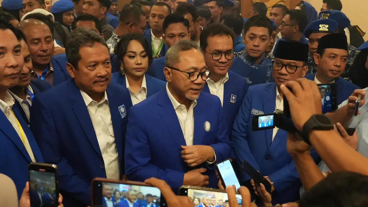 Ketua Umum Partai Amanat Nasional (PAN) Zulkifli Hasan (Zulhas)