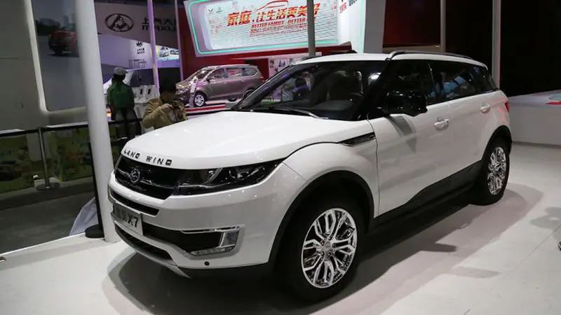 Land Rover Pasrah Range Rover Evoque Dijiplak Total di Tiongkok