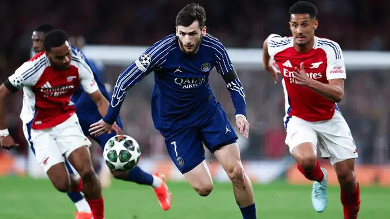 Catat! Jadwal Siaran Langsung PSG Vs Arsenal di Semifinal Leg Kedua Liga Champions Malam ini