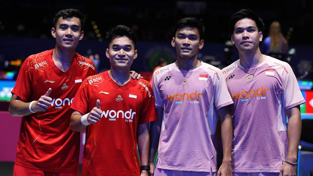 Leo/Bagas, Fikri/Daniel, All England 2025