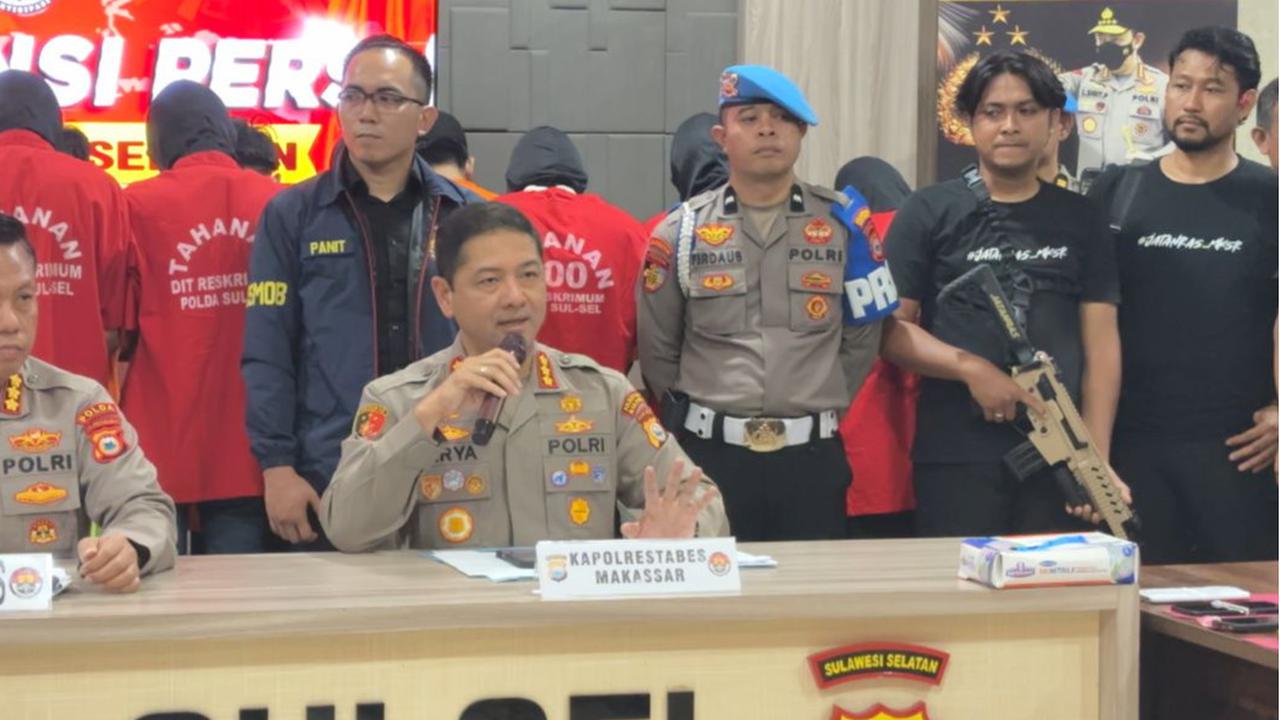 Bertambah, Tersangka Kerusuhan Makassar jadi 29 Orang Polisi Buru Aktor Intelektual