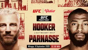 UFC Fight Night: Hooker vs Parnasse: Duel Veteran UFC dan Bintang Prancis Hanya di Vidio
