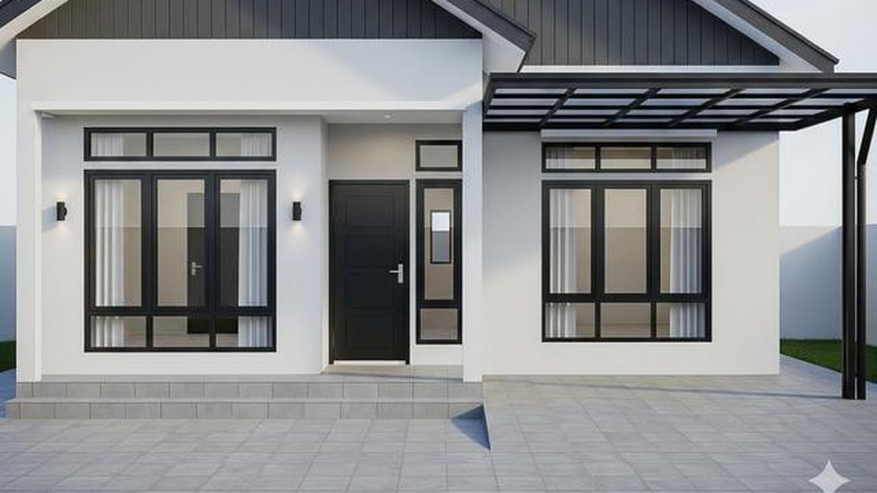 7 Inspirasi Rumah Minimalis Sederhana 7x12, Nyaman Fungsional di Lahan Terbatas