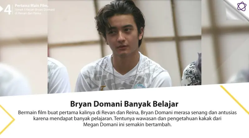 Pertama Main Film, Simak 5 Kesan Bryan Domani di Revan dan Reina.  (Digital Imaging: Nurman Abdul Hakim/Bintang.com)
