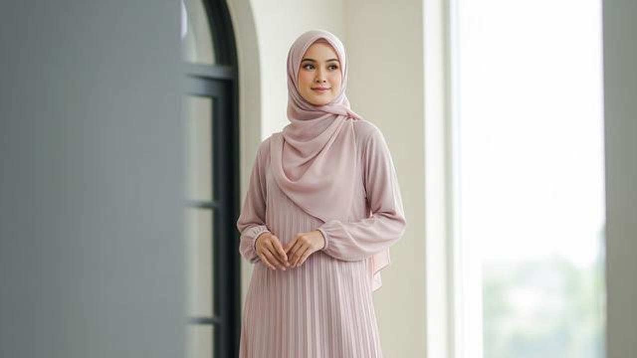 8 Model Gamis Longgar yang Tidak Panas dan Tetap Terlihat Anggun