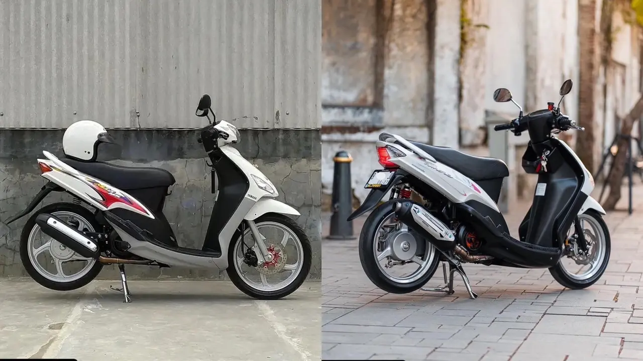 10 Potret Modifikasi Yamaha Mio Sporty Ini Bikin Pengen, Dulu Motor Ibu-ibu Kini Jadi Barang Hobi