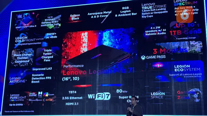 <p>Lenovo Legion Pro 7i. (Liputan6.com/ Yuslianson)</p>