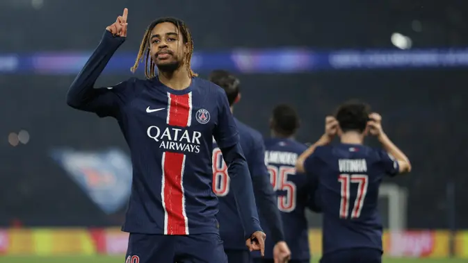 PSG Hancurkan Brest 7-0, Tujuh Pemain Berbeda Cetak Gol