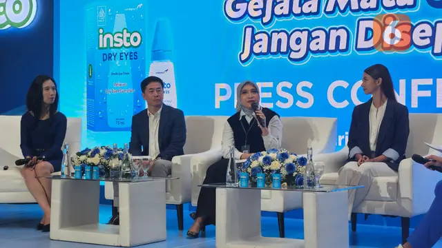 Dr. Eka Octaviani Budiningtyas, SpM dari JEC Eye Hospitals and Clinics mengingatkan mata kering bisa rusak kornea yang berpotensi menjadi tak jernih lagi (Foto: Aditya Eka Prawira/Liputan6.com)