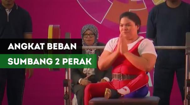 Berita video 2 wanita lifter Indonesia berhasil merebut dua medali perak pada ajang Asian Para Games 2018 di Balai Sudirman, Jakarta, Rabu (10/10/2018