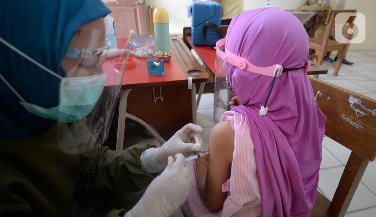 Foto Bulan Imunisasi Anak Sekolah Di Tengah Pandemi Health Liputan6 Com