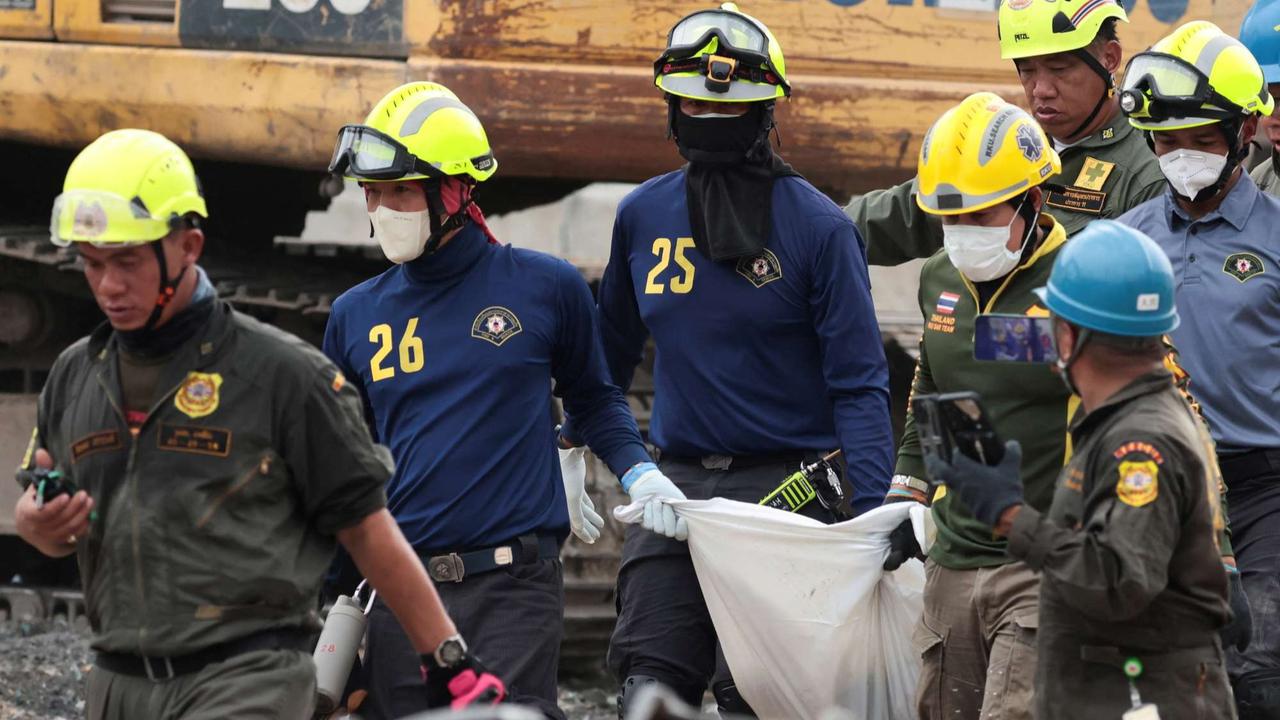 Tim SAR Berpacu dengan Waktu Selamatkan Korban di Reruntuhan Gedung Pencakar Langit Bangkok