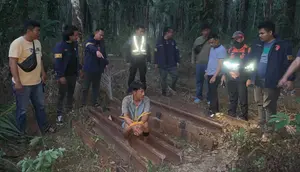 Rel Kereta Sepanjang 1,5 Km di Lampung Dicuri, Kerugian Rp 1,4 M