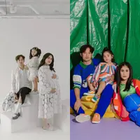 Menjelang kelahiran anak kedua, Gya menjalani maternity shoot dengan ragam tema bersama sang suami dan putri sulungnya, Kalea yang diabadikan oleh fotografer @owlsome_. (Instagram/gyaps).