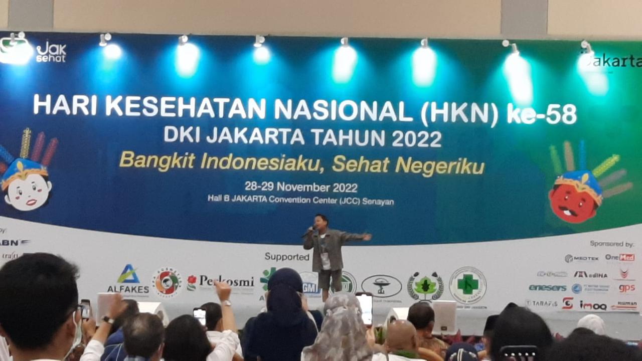 Farel Prayoga Tampil di Acara Hari Kesehatan Nasional (HKN) ke-58 di JCC
