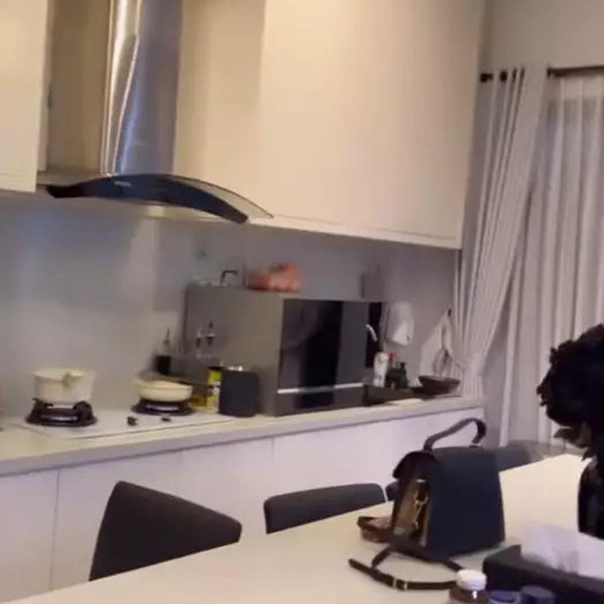 7 Potret Dapur Minimalis Amanda Manopo, Bernuansa Putih Dilengkapi Perabotan Canggih