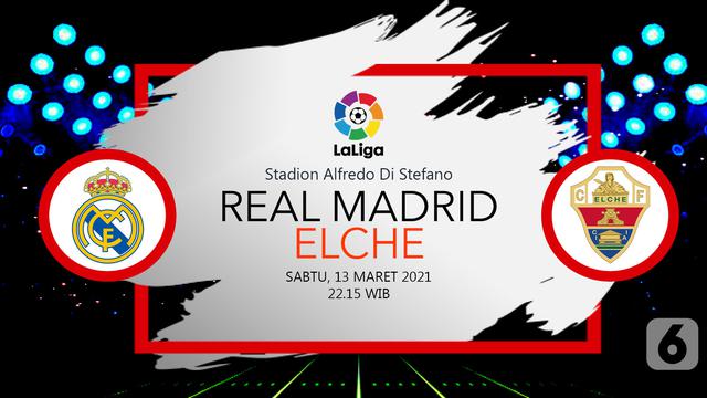 Sedang Duel, Link Live Streaming Liga Spanyol Real Madrid ...