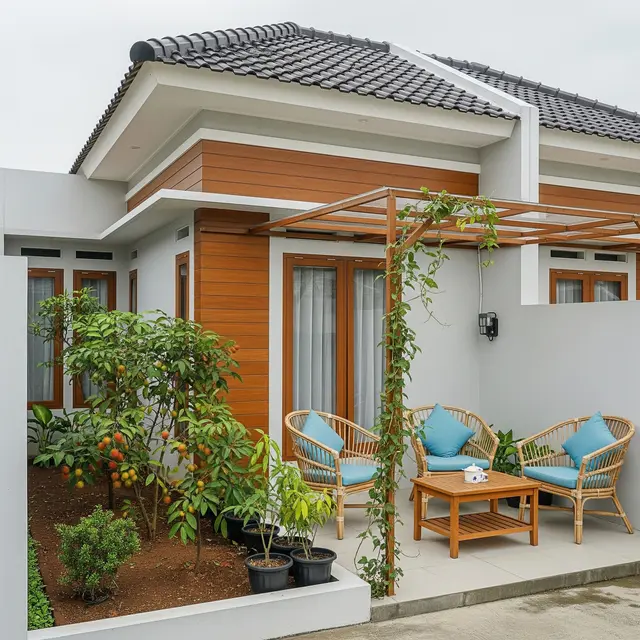 9 Konsep Kebun Buah Mini Menyatu dengan Area Santai Keluarga, Wujudkan Harmoni Alam