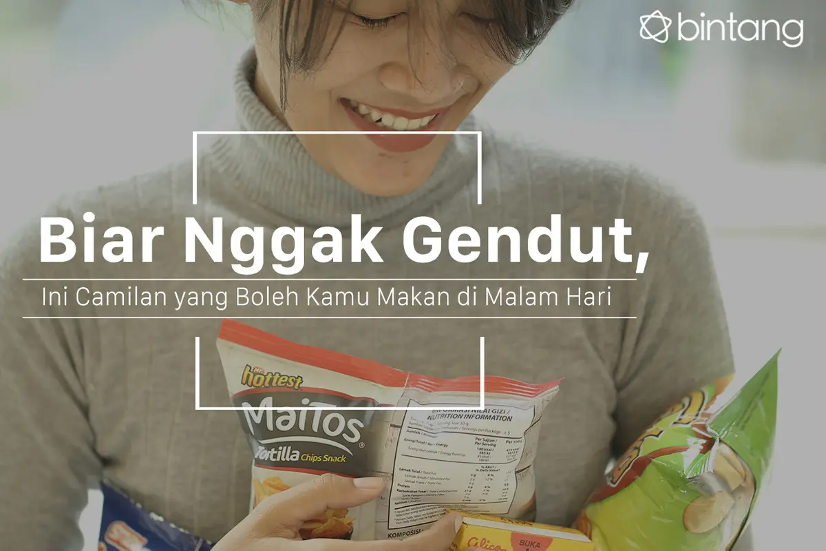 Ini camilan yang boleh makan di malam hari. (Foto: Daniel Kampua, Digital Imaging: M. Iqbal Nurfajri/Bintang.com)