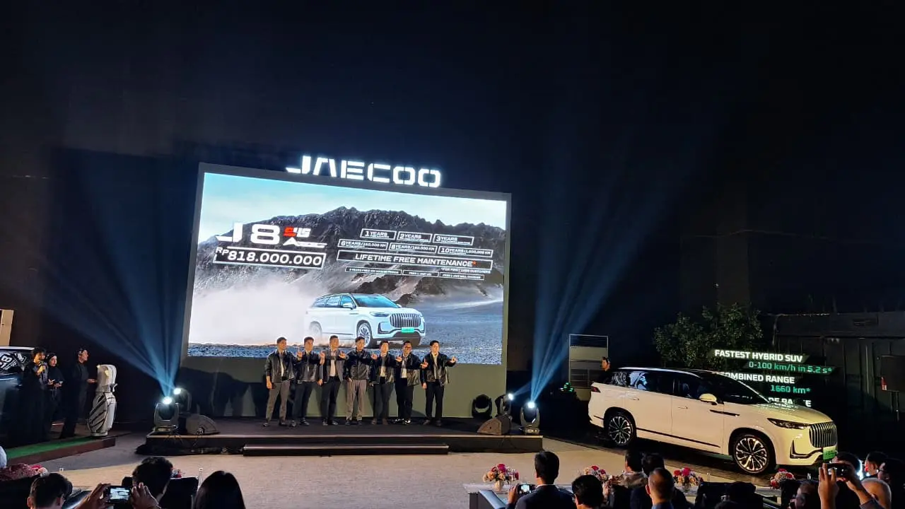 Jaecoo J8 SHS Ardis Resmi Dijual di Indonesia, Harganya Rp 818 Juta (Arief A/Liputan6.com)