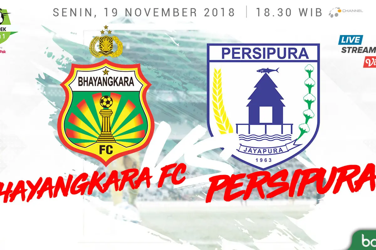 Bhayangkara FC Vs Persipura Jayapura