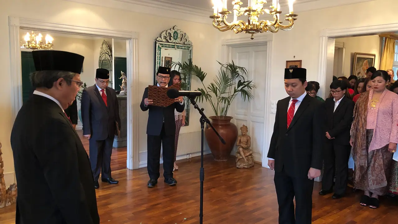 Upacara Peringatan Kemerdekaan Indonesia ke-74, di KBRI Oslo, Norwegia (Liputan6.com/KBRI Oslo)
